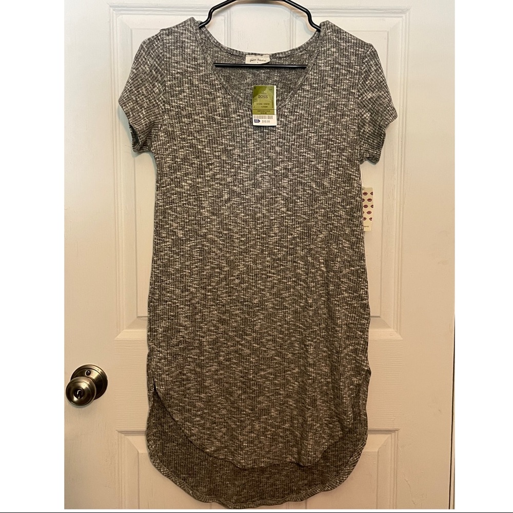 Grey summer dress. Size large